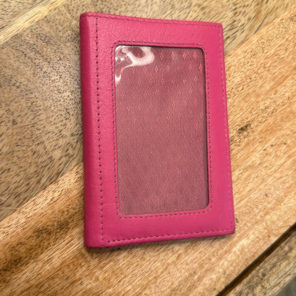 Barney’s New York pink wallet